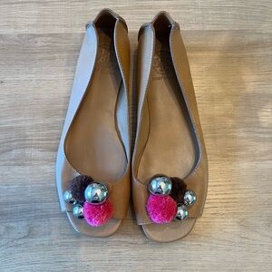 Tory Burch Leather Flats